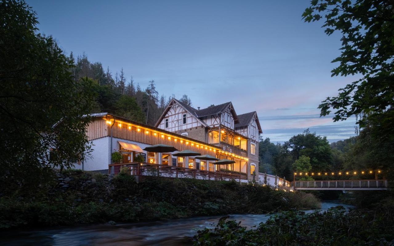 Bodetaler Basecamp Lodge - Bergsport- Und Naturerlebnishotel Höhlenort Rübeland Exterior foto