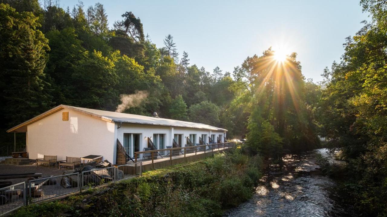 Bodetaler Basecamp Lodge - Bergsport- Und Naturerlebnishotel Höhlenort Rübeland Exterior foto