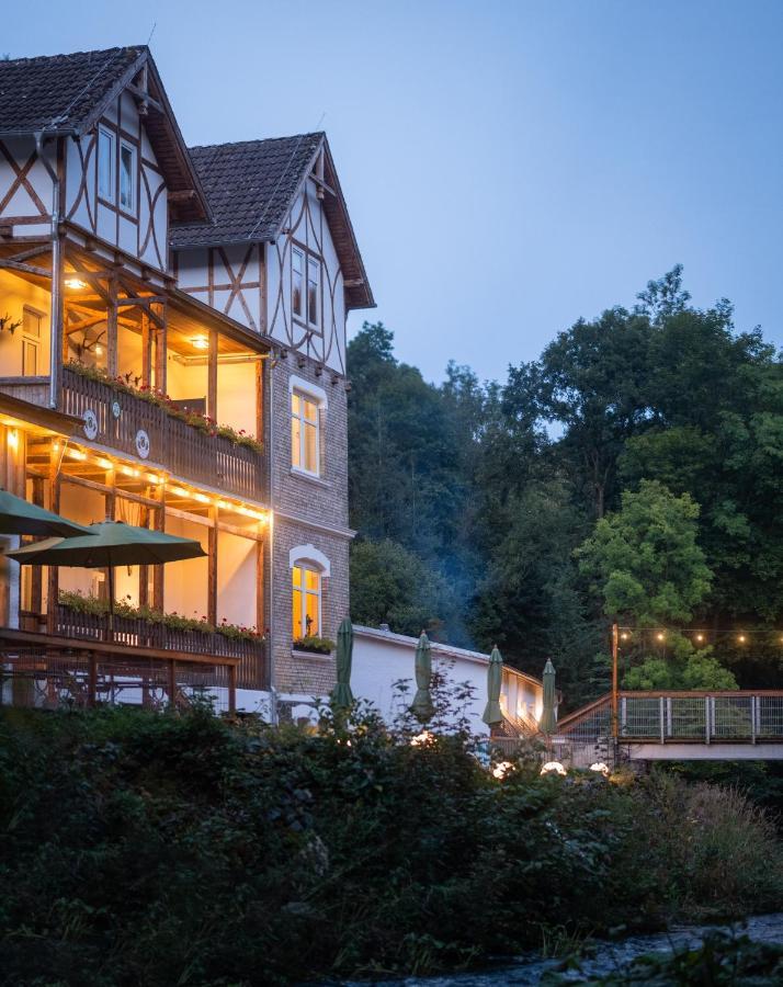 Bodetaler Basecamp Lodge - Bergsport- Und Naturerlebnishotel Höhlenort Rübeland Exterior foto
