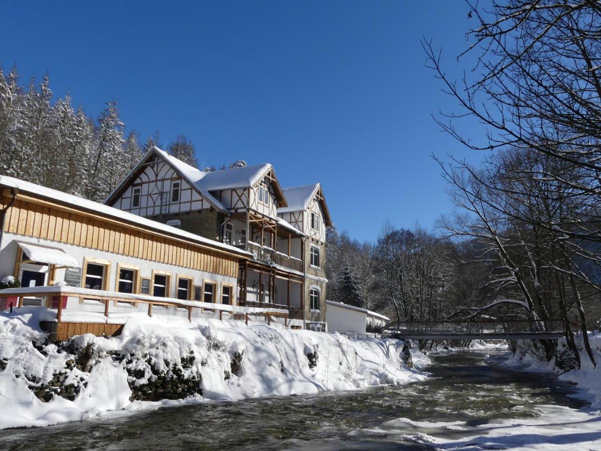 Bodetaler Basecamp Lodge - Bergsport- Und Naturerlebnishotel Höhlenort Rübeland Exterior foto
