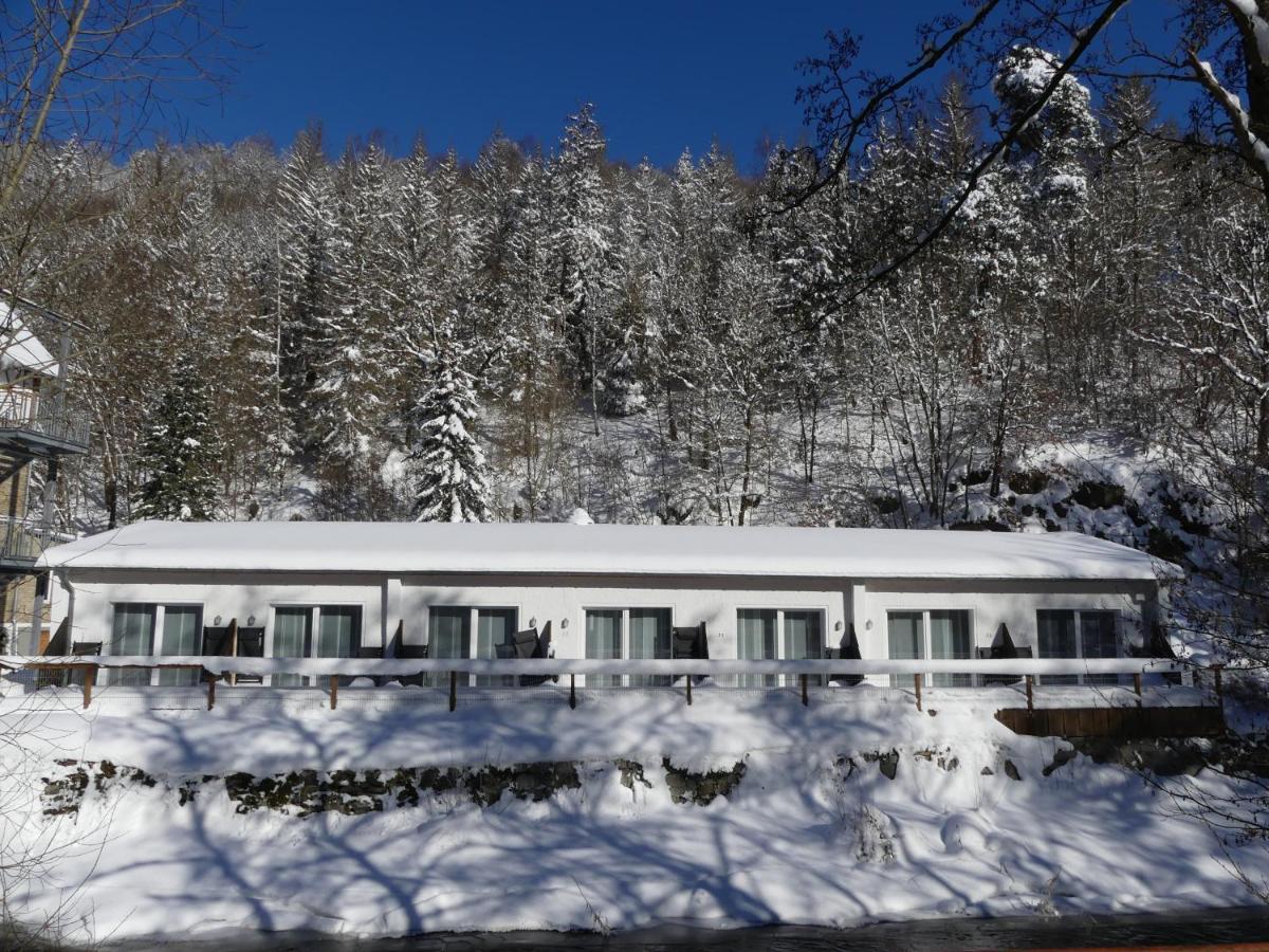 Bodetaler Basecamp Lodge - Bergsport- Und Naturerlebnishotel Höhlenort Rübeland Exterior foto